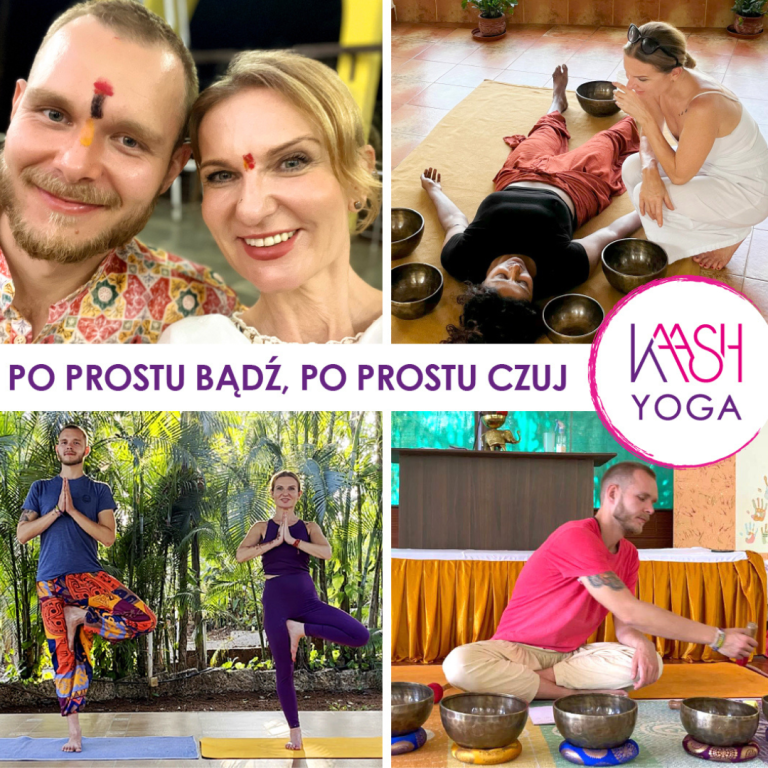 Wakacyjne warsztaty w stylu indyjskim z jogą i dźwiękami 4-7 lipca w Ostoi Leleszki na Mazurach Kaash Yoga Kasia Mikutowicz joga wakacje face yoga masaż dźwiękiem